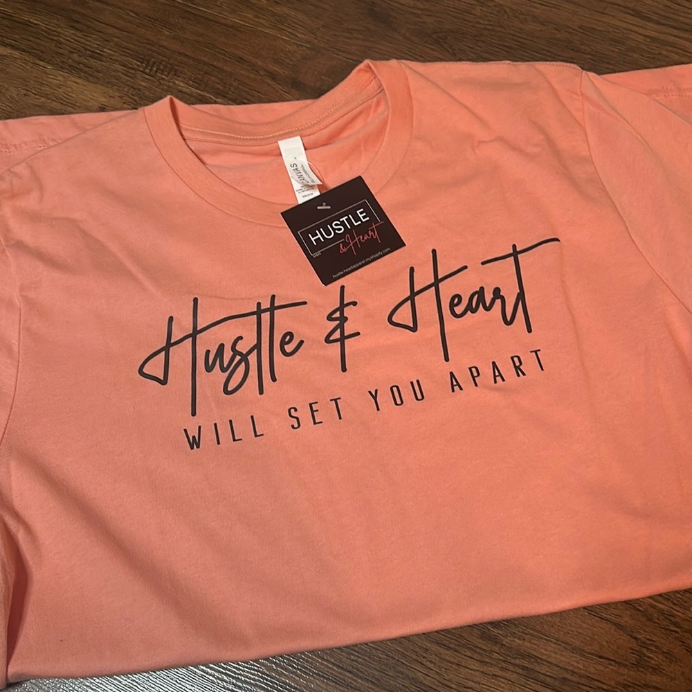 Hustle‎ & Heart Tee